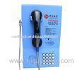 Robust Metal Auto Dial Emergency Bank Phone With Handset , Keypad
