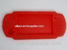 ODM Wear Resistance Red Silicone PSP Case Embossed For PSP 2000