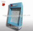 Exhibition Table Top Corrugated Cardboard Display Boxes With Hook