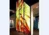 Handcrafted Decorative Glass Wall Panels , 13mm Decorative Colored Glass