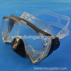 New rubber classic diving glasses