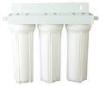Triple Undersink Water Filter Triple filtration PP + GAC + CTO