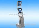 Bank Multi Touch Screen Kiosk With Card Reader / Printer / Scanner
