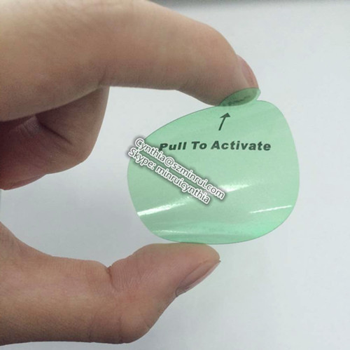 Custom Waterproof Removable PET Clear Color Plastic Transparent label