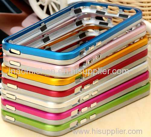 Two-tone Aluminuim Alloy Frame Bumper Case for iPhone 5/5s