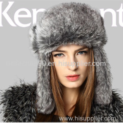 custom winter fur trapper hat men trapper hat