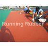 Non-static Plastic Race Track with SGS Colored Flooring Tiles