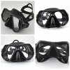 Low Volume Black Silicone diving Mask