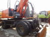 Used HITACHI ZX130W wheel excavator