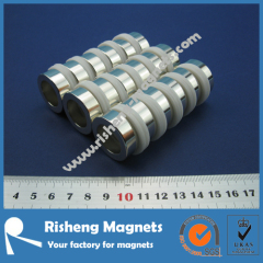 N42 magnet china D27 x d16 x 5mm magnet ring