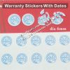 Custom Warranty Tamper Evident Seal For Mobile Phone Warranty Repair Stickers Void If Tampered or Broken