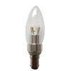 High Luminous Led Candle Light Bulb 3W Cold White 6000K For Home Decoration