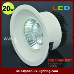 20W 1600lm LED downlight