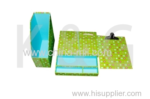 Paper box stationery set