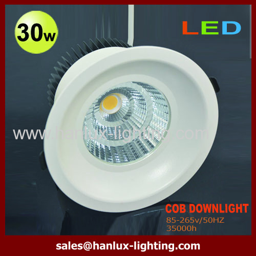 30W 2400lm LED downlight