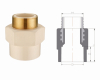 CPVC WATER SUPPLY PIPE FITTINGS DIN(MALE ADAPTOR BRASS)