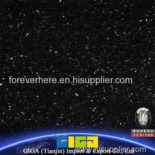 GIGA chinese cheap polished black star granite stone