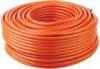8*15mm Orange PVC Pipe / LP Gas Hose For For LPG Regulator Nigeria , 50m/Roll