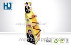3 Tier Promotion POP Cardboard Display Stand For Cake Retail with Printed logo