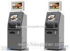 Payment Kiosks With Magnetic Card Dispenser / ATM Kiosk With Bill Acceptor