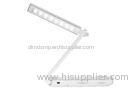 automatic switch foldable dimmable LED desk lamp with battery , White