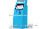 22 Inch Free Standing Kiosk All in one , Internet Terminal Dual Screen Kiosk