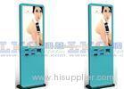 Touch Screen Free Standing Digital Signage Kiosk For Exhibitions and Trade Fairs