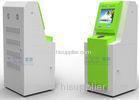 LCD Touch Information Recycling Kiosks With Coin Acceptor And Thermal Printer