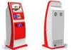 Touch Screen Ticket Vending Kiosk Standing , Automatic Card Vending Machine