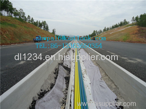 Underground HDPE silicon core pipe