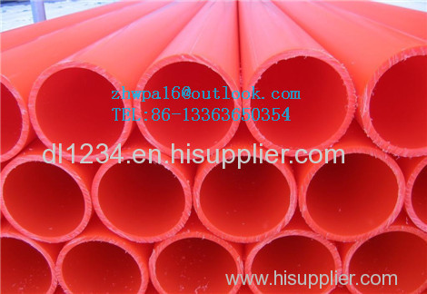 Wire tube MPP threaded pipe