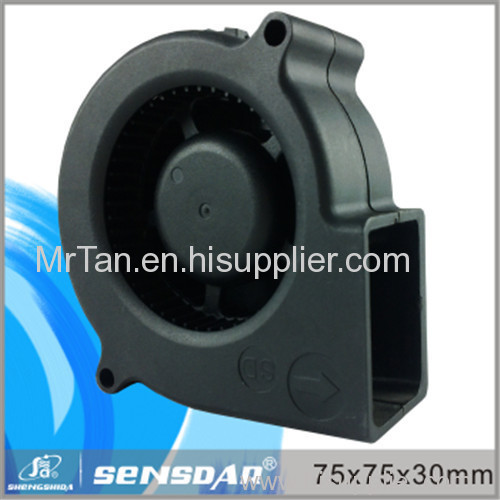 75*75*30mm plastic blower 5V 12V 24V high peroformance cooling ventilating for equipment