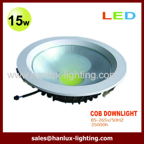 15W 1200lm COB LED downlight