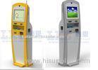 Freestanding Tnformation Check in Hotel Kiosk Terminal , Tourism Kiosk Touch Screen