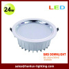 24W 1300lm SMD LED downlight