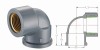 PVC-U PIPE FITTINGS FOR WATER SUPPLY FEMALE ELBOW COPPER THREAD (DIN)