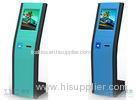 Slim Hospital Queue Health Kiosk With Automatic Ticket Vending Cut Machine