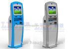 19'' Interactive Information Ticket Vending Machine , Coin Payment Kiosk