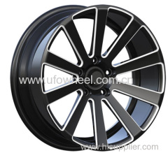 Alloy Wheels black with white window