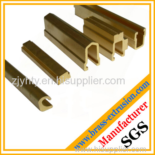 Brass bathroom parts extrusion profile