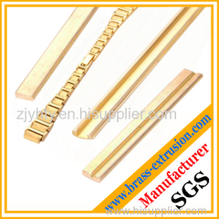 watch belt brass extrusion profile section