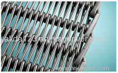 Radius Conveyor Belts - Round & Flat Wire Link Belts