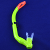 Green dry snorkel/scuba snorkel/diving snorkel