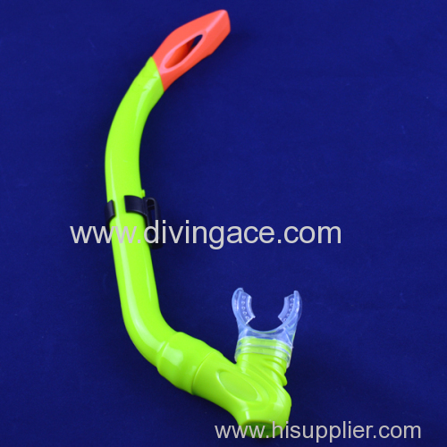 Green dry snorkel/scuba snorkel/diving snorkel