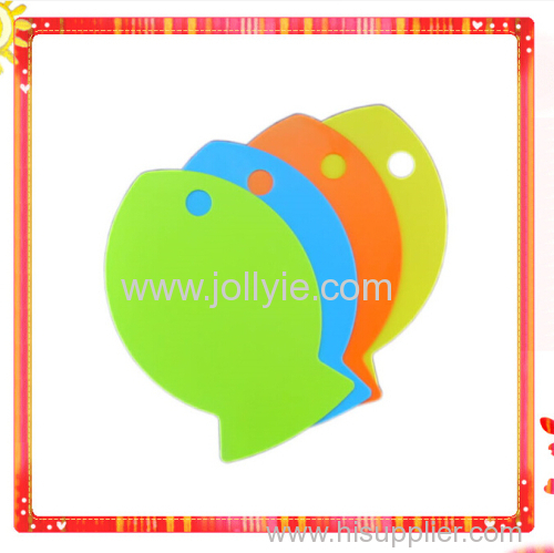 Fish Shaped Fruite Plastic Cutting Board