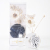 Home fragrance reed diffuser / 50ml flower diffuser with fish shape ceramic bottle