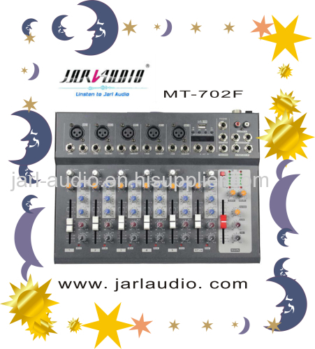 7 channel Professional Audio Mixer