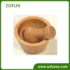 Bamboo Mortar & pestle