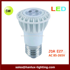 LED JDR bulbs 6W CE ROSH