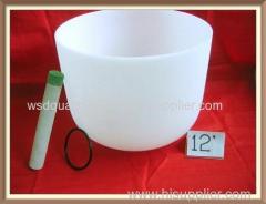 Quartz singing bowl for Sound healing and musical entertainment